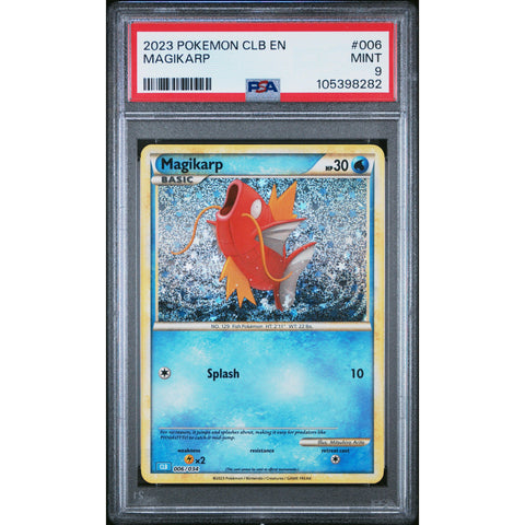 2023 POKEMON CLASSIC COLLECTION MAGIKARP 006/034 PSA 9