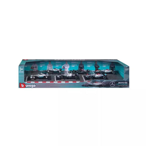 Bburago Formula Racing 1:43 6 Pack Formula 1 Car Set