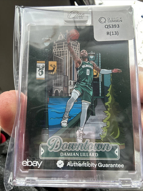 2025 Donruss Optic Damian Lillard Downtown