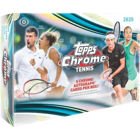 Topps Chrome: Tennis Hobby Breakers Delight Box