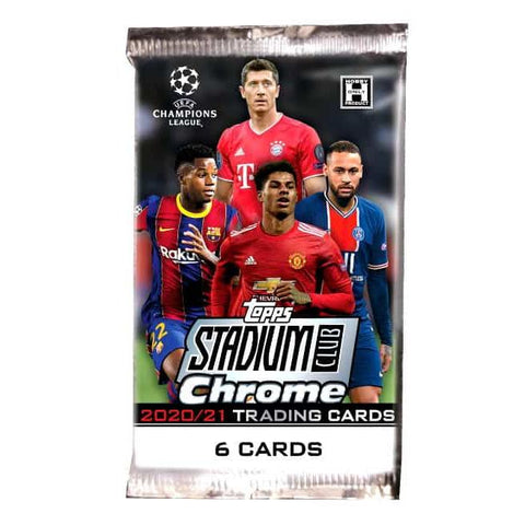 Topps Chrome Stadium Club 2020/21 Booster Pack