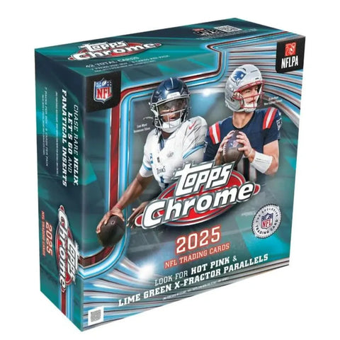 Topps: 2025 Chrome NFL Football Mega Box