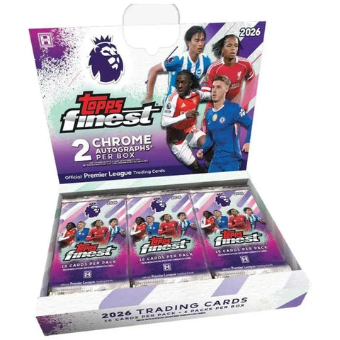 Topps: 2025/2026 Finest Premier League EPL Soccer Hobby Box