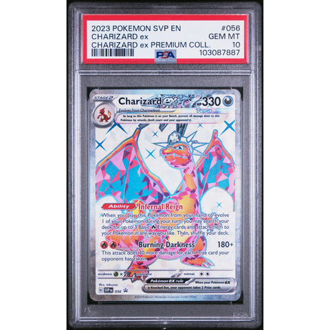 2031 POKEMON SCARLET VIOLET PROMO CHARIZARD EX SVP056 PSA 10