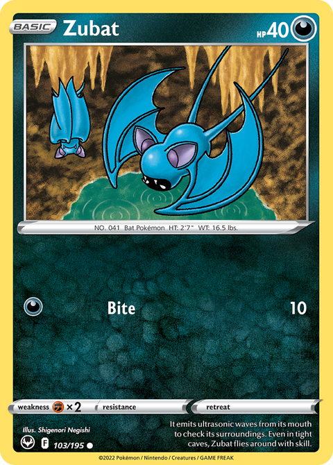 Zubat - 103/195