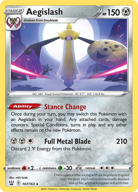 Aegislash - 107/163