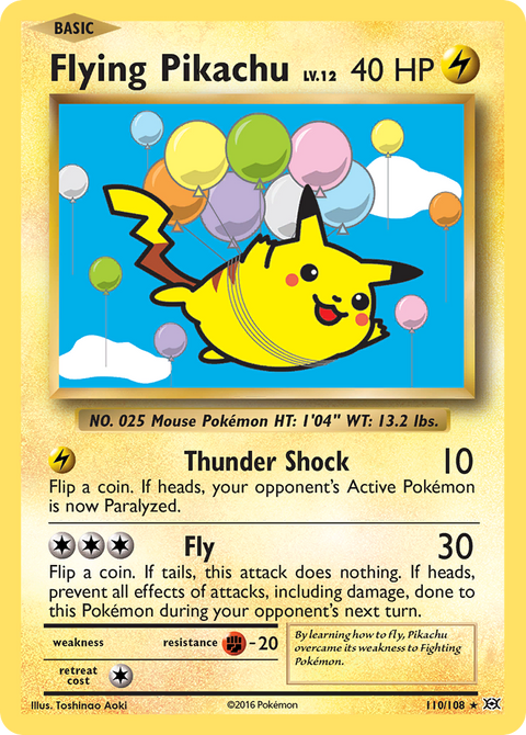 Flying Pikachu - 110/108