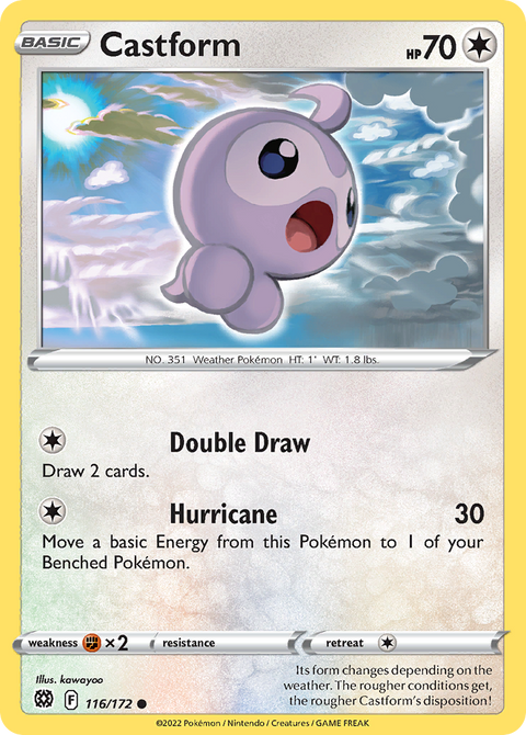 Castform - 116/172