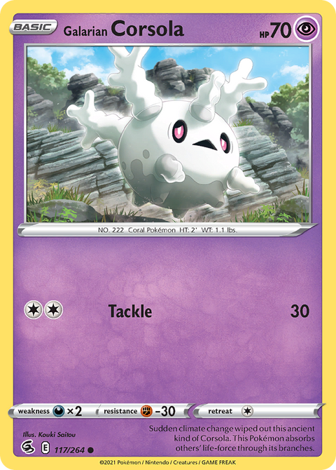 Galarian Corsola - 117/264