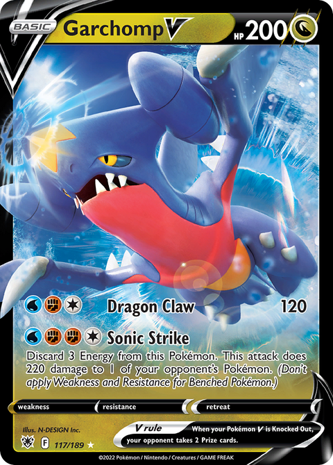 Garchomp V - 117/189