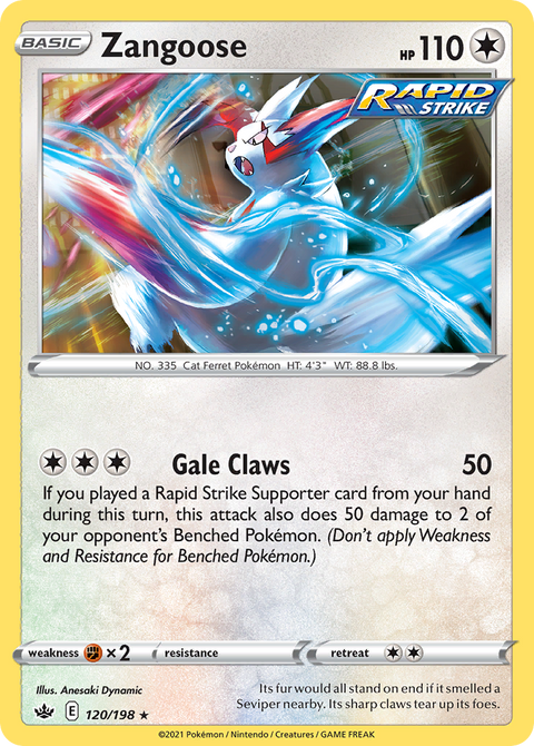 Zangoose - 120/198