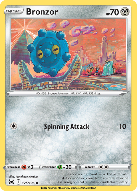 Bronzor - 125/196