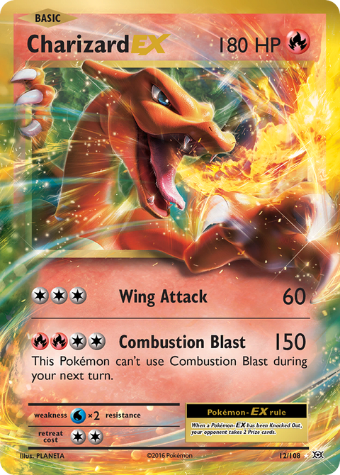Charizard EX - 12/108