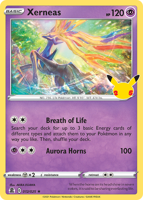 Xerneas - 012/025