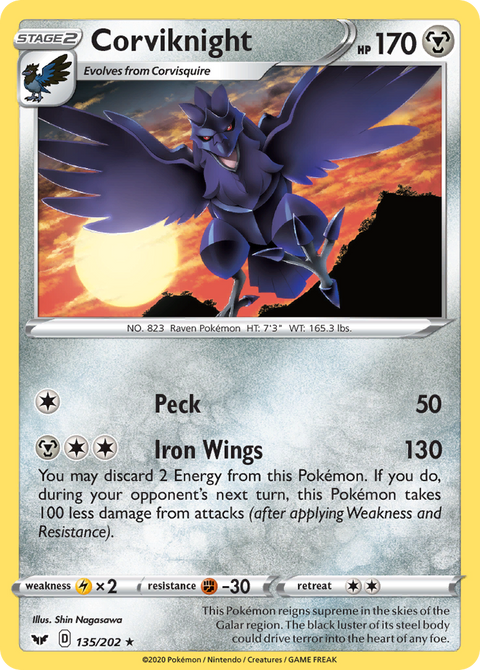 Corviknight - 135/202
