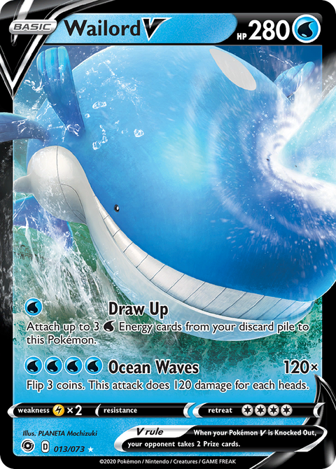 Wailord V - 013/073