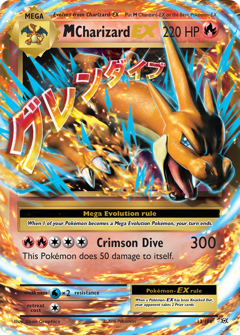 Mega Charizard EX - 13/108