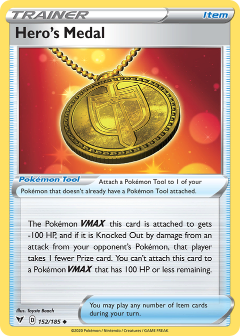 Hero's Medal - 152/185
