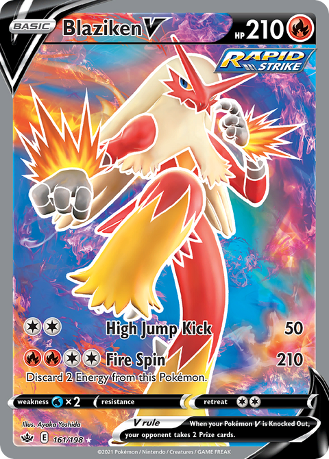 Blaziken V - 161/198