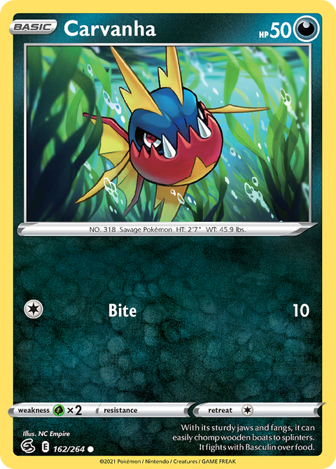 Carvanha - 162/264