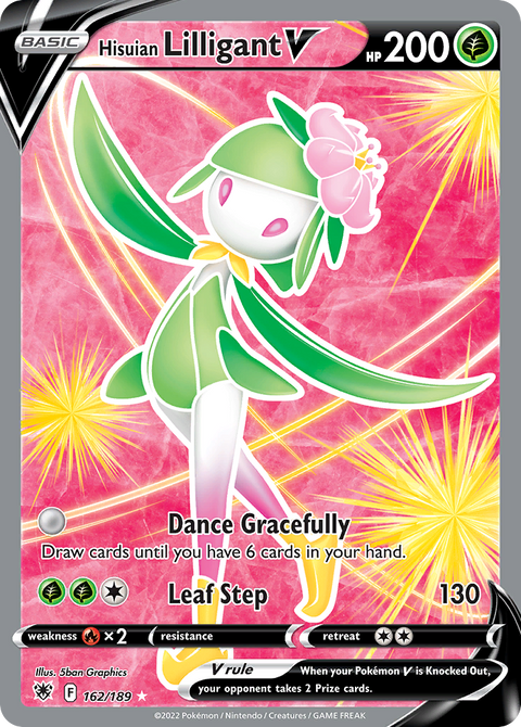Hisuian Lilligant V - 162/189