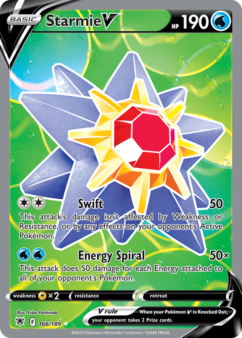 Starmie V - 166/189