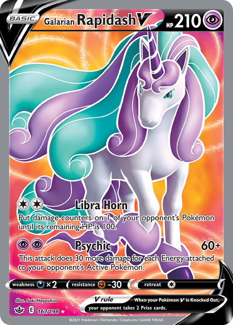 Galarian Rapidash V - 167/198