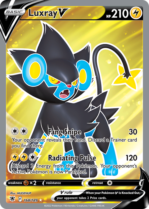 Luxray V - 168/189