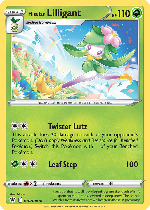 Hisuian Lilligant - 016/189