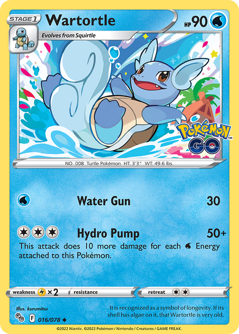 Wartortle - 016/078