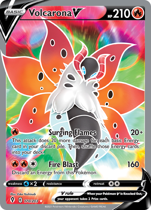 Volcarona V - 170/203