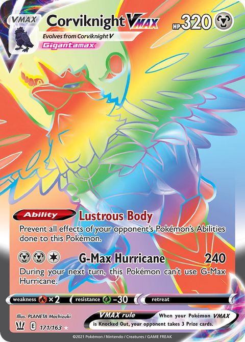 Corviknight VMAX - 171/163