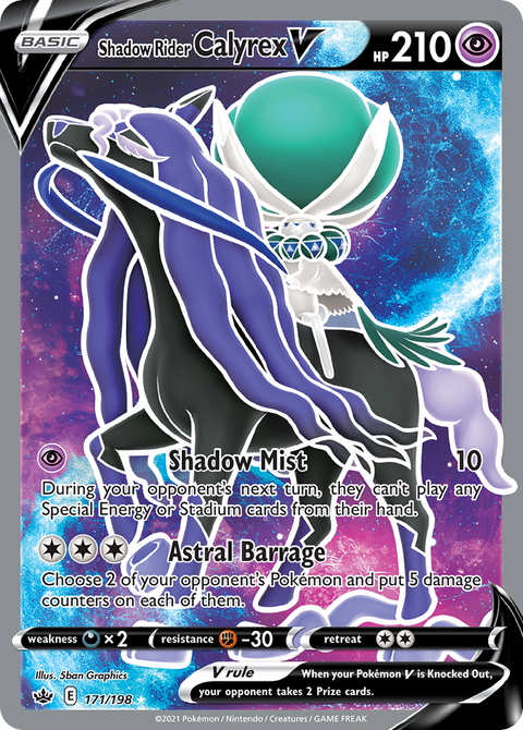 Shadow Rider Calyrex V - 171/198