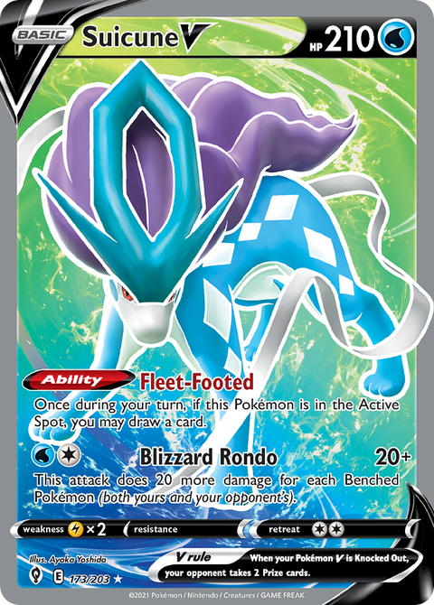 Suicune V - 173/203