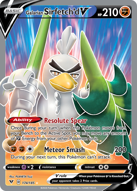 Galarian Sirfetch'd V - 174/185