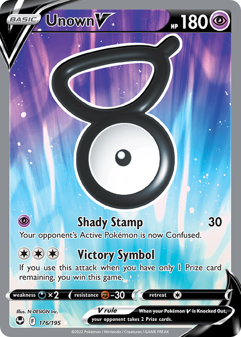 Unown V - 176/195