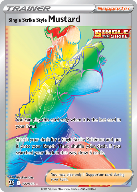 Single Strike Style Mustard - 177/163