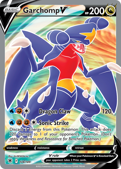 Garchomp V - 178/189
