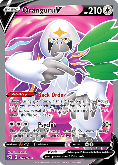 Oranguru V - 179/189