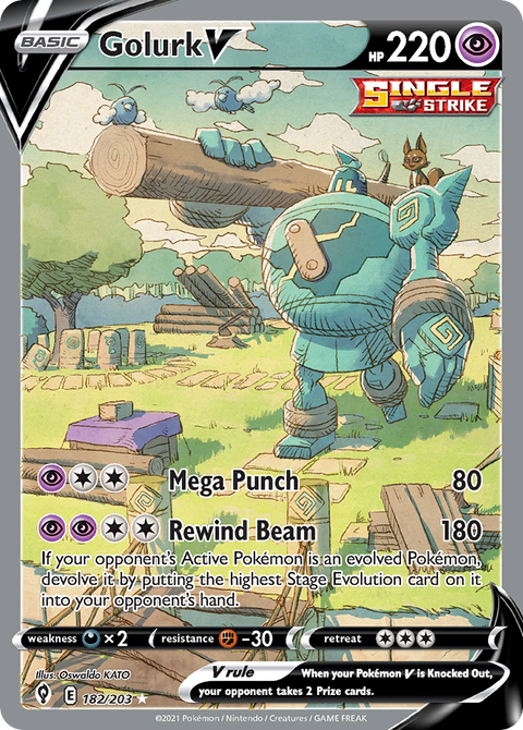 Golurk V - 182/203