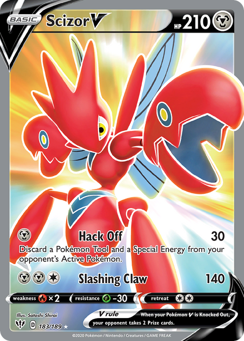 Scizor V - 183/189