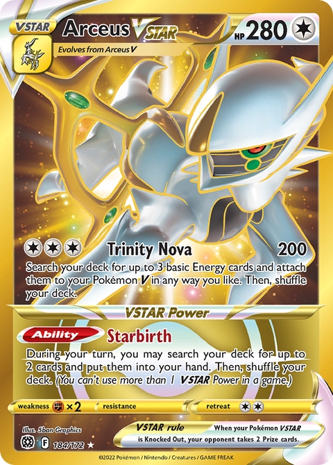 Arceus VSTAR - 184/172