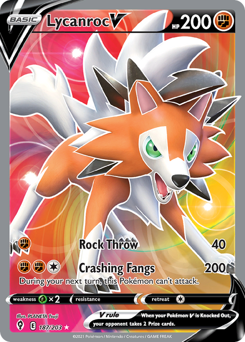 Lycanroc V - 187/203