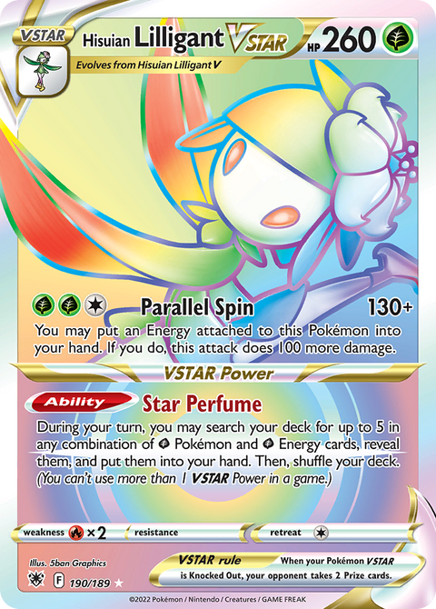 Hisuian Lilligant VSTAR - 190/189