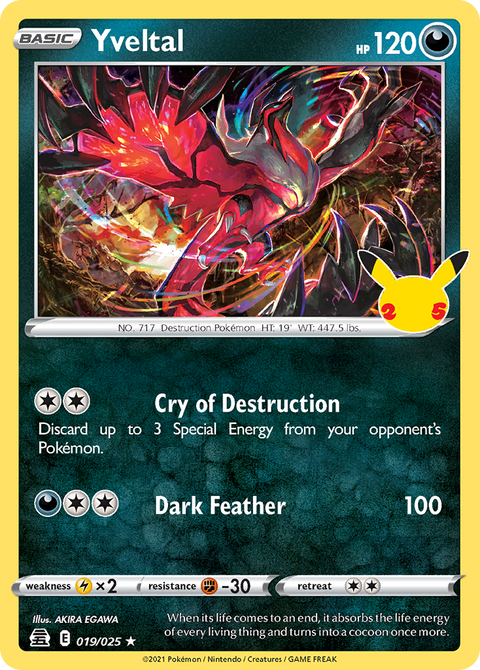Yveltal - 019/025