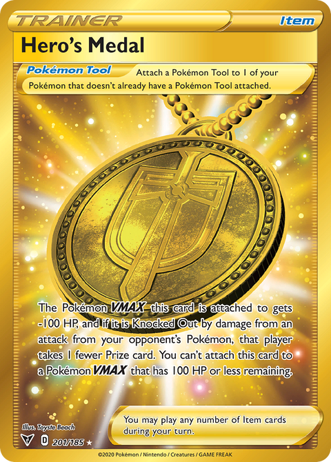 Hero's Medal - 201/185