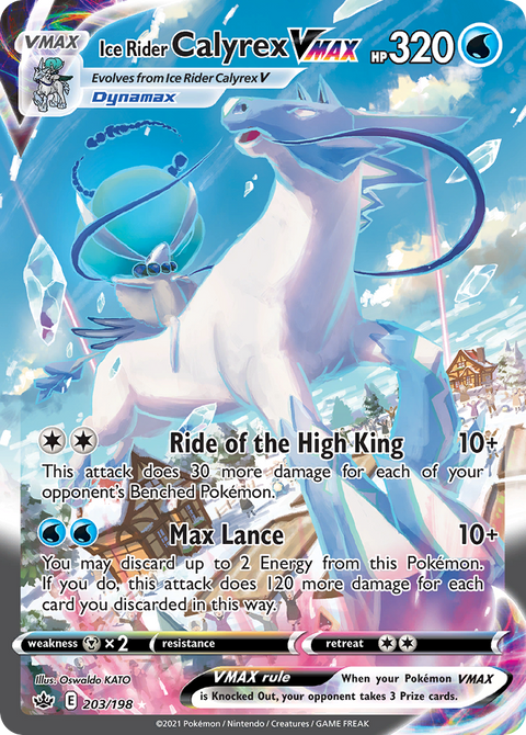 Ice Rider Calyrex VMAX - 203/198
