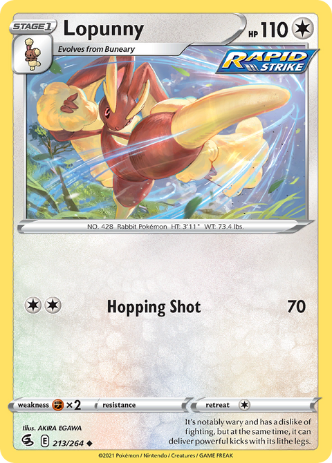 Lopunny - 213/264