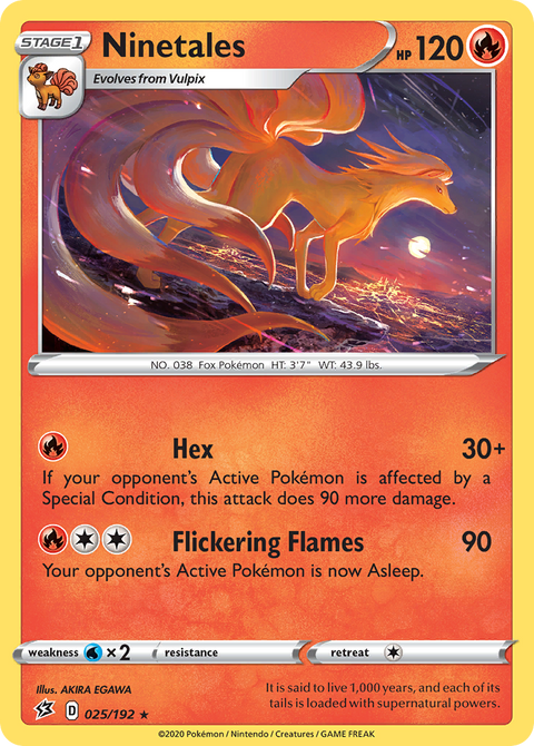 Ninetales - 025/192