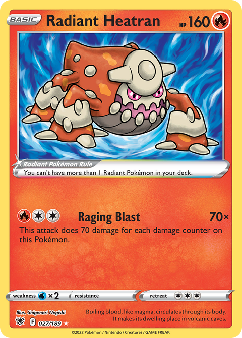 Radiant Heatran - 027/189